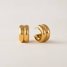 Hailey earrings gold - Lover’s tempo
