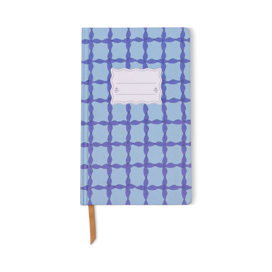 Journal blue lattice - Designworks ink