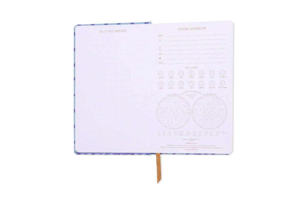 Journal blue lattice - Designworks ink