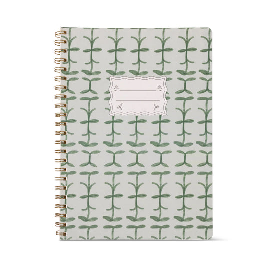 Grand cahier de notes green vines - Designworks ink