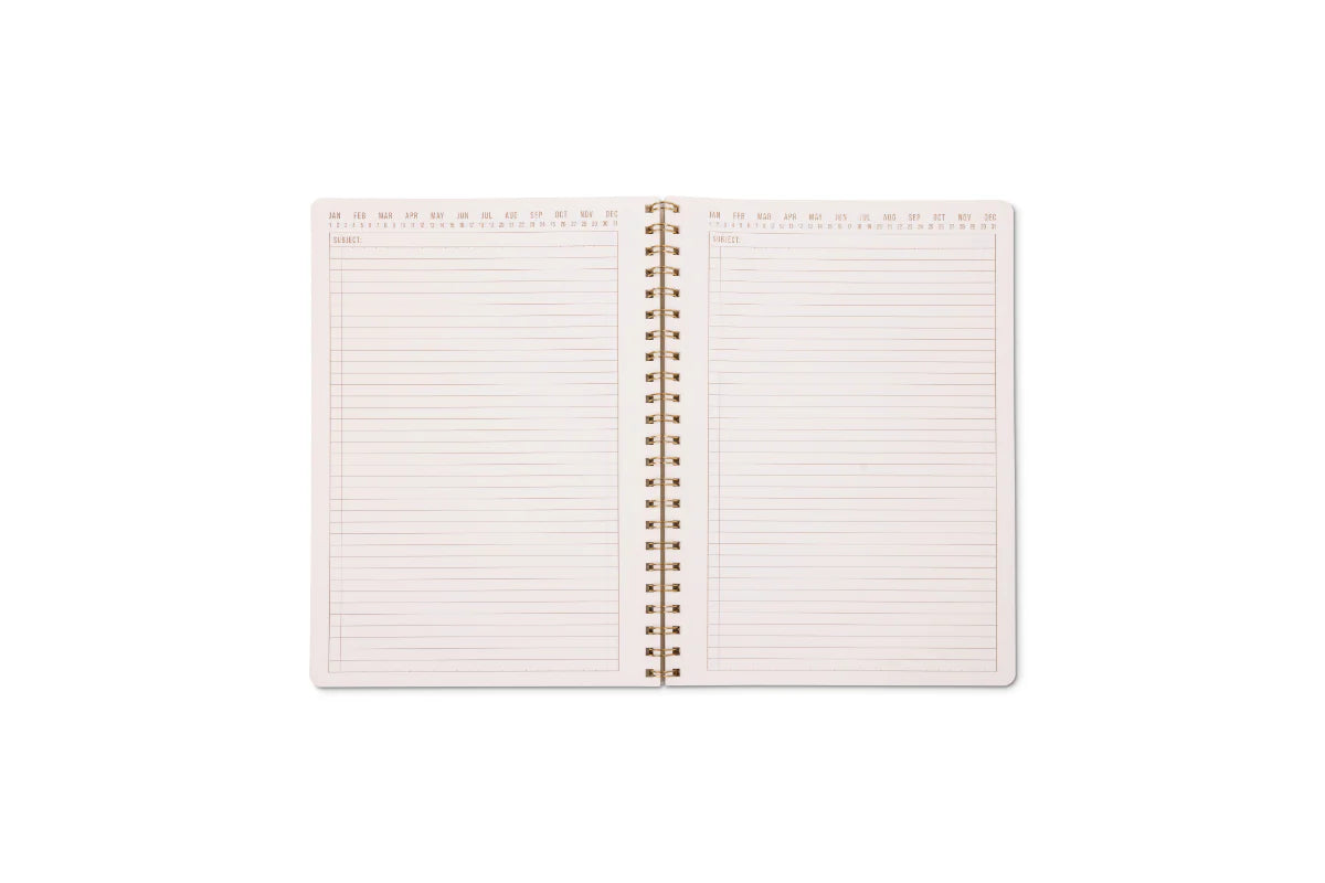 Grand cahier de notes green vines - Designworks ink