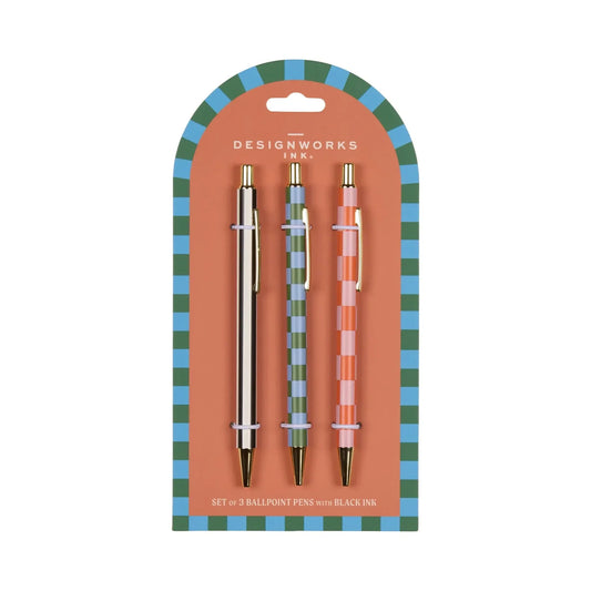 Set of 3 ballpoint pens - Designworks ink