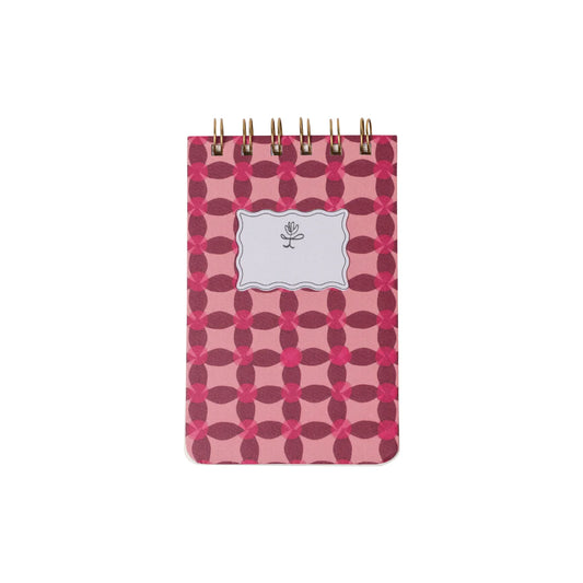 Petit bloc-notes pinwheel pink - Designworks ink