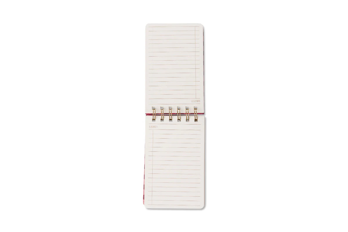 Petit bloc-notes pinwheel pink - Designworks ink