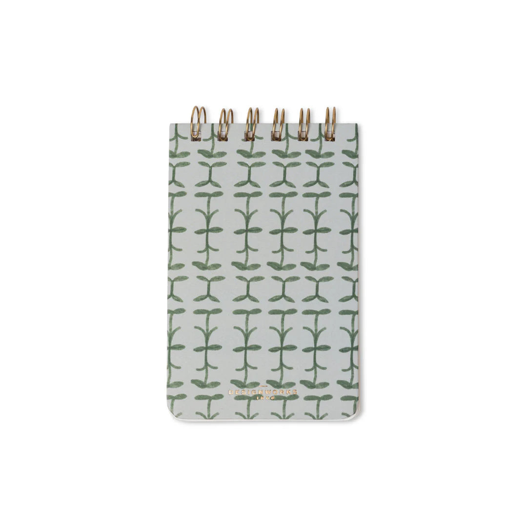 Notepad green vine - Designworks ink