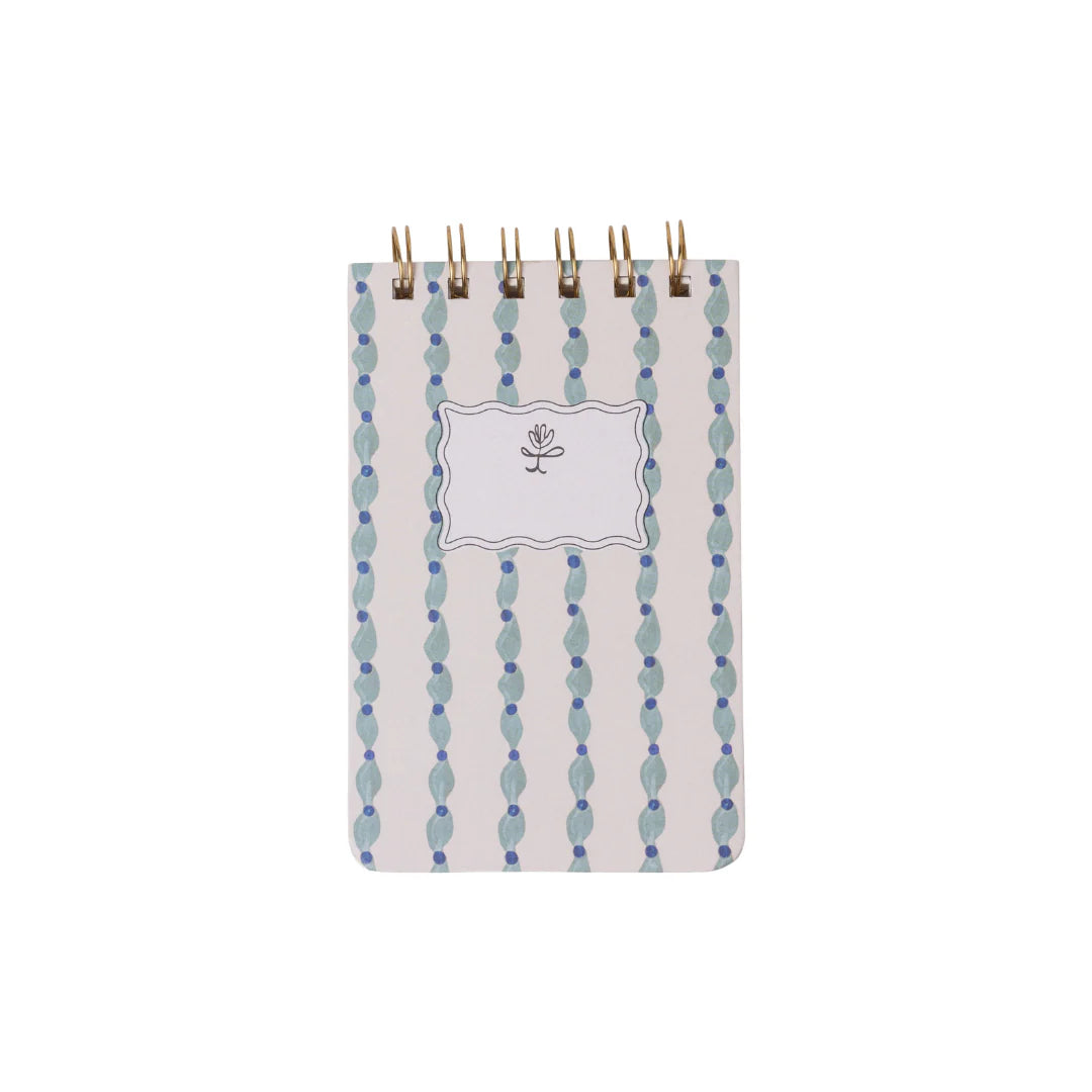 Petit bloc-notes wavy blue - Designworks ink