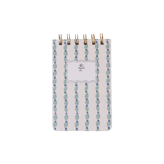 Petit bloc-notes wavy blue - Designworks ink
