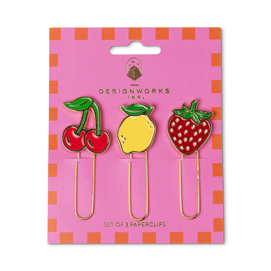 Paperclips fruit - Designworks ink