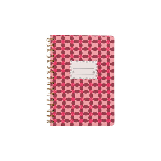 Petit cahier de notes pinwheel pink - Designworks ink