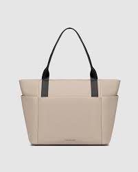 Chicago tote bag oat - Louenhide