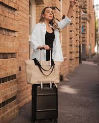 Chicago tote bag oat - Louenhide