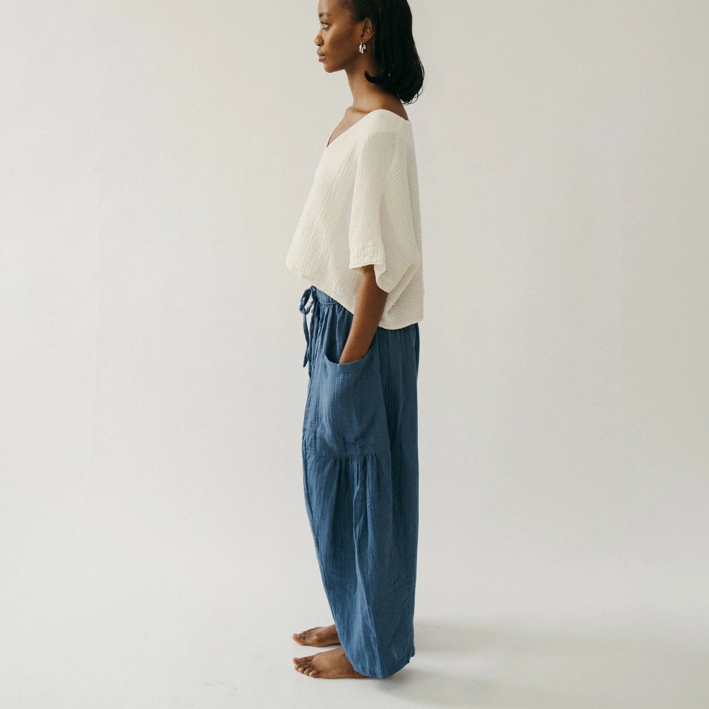 Stevie pants blue indigo