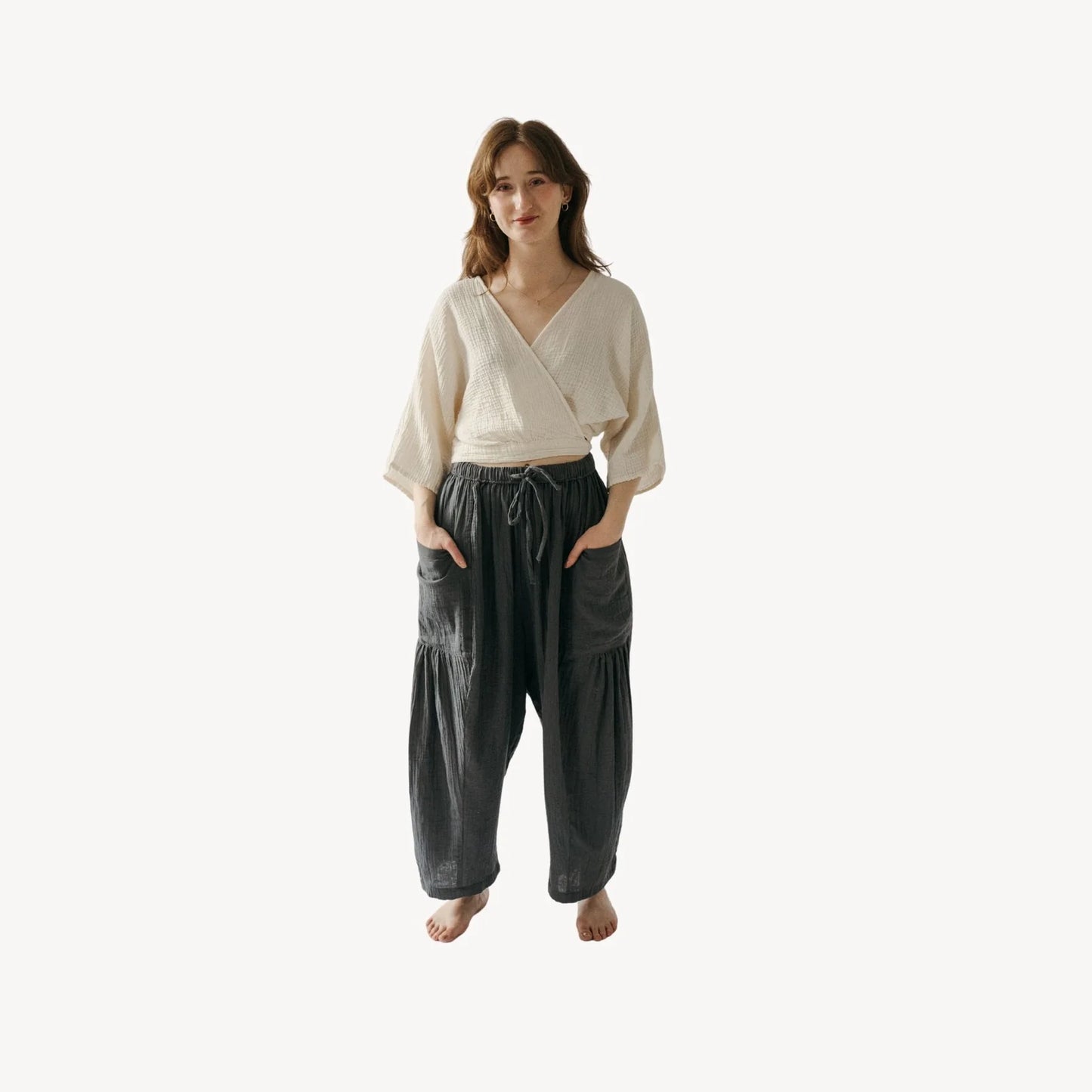 Stevie pants charcoal
