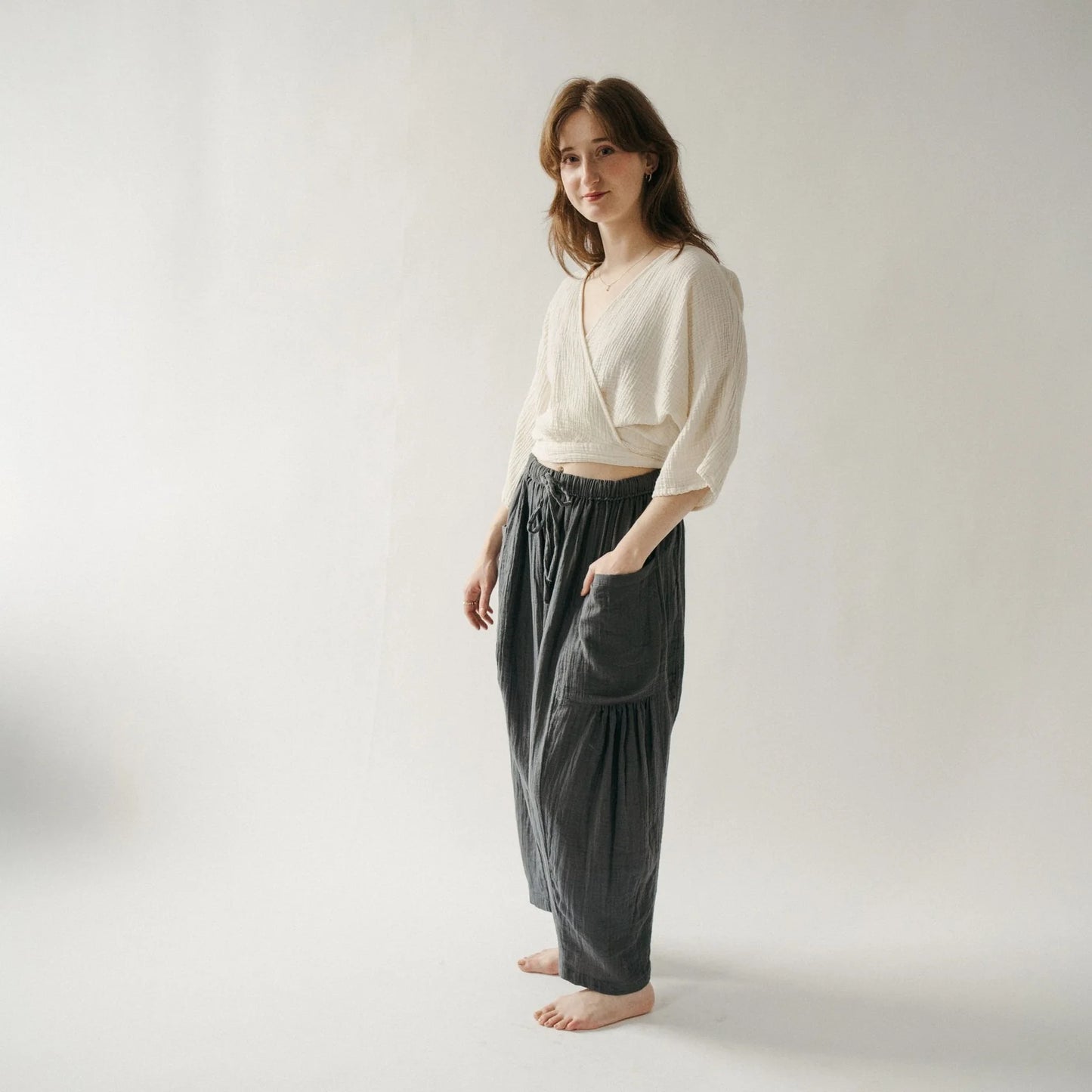 Stevie pants charcoal