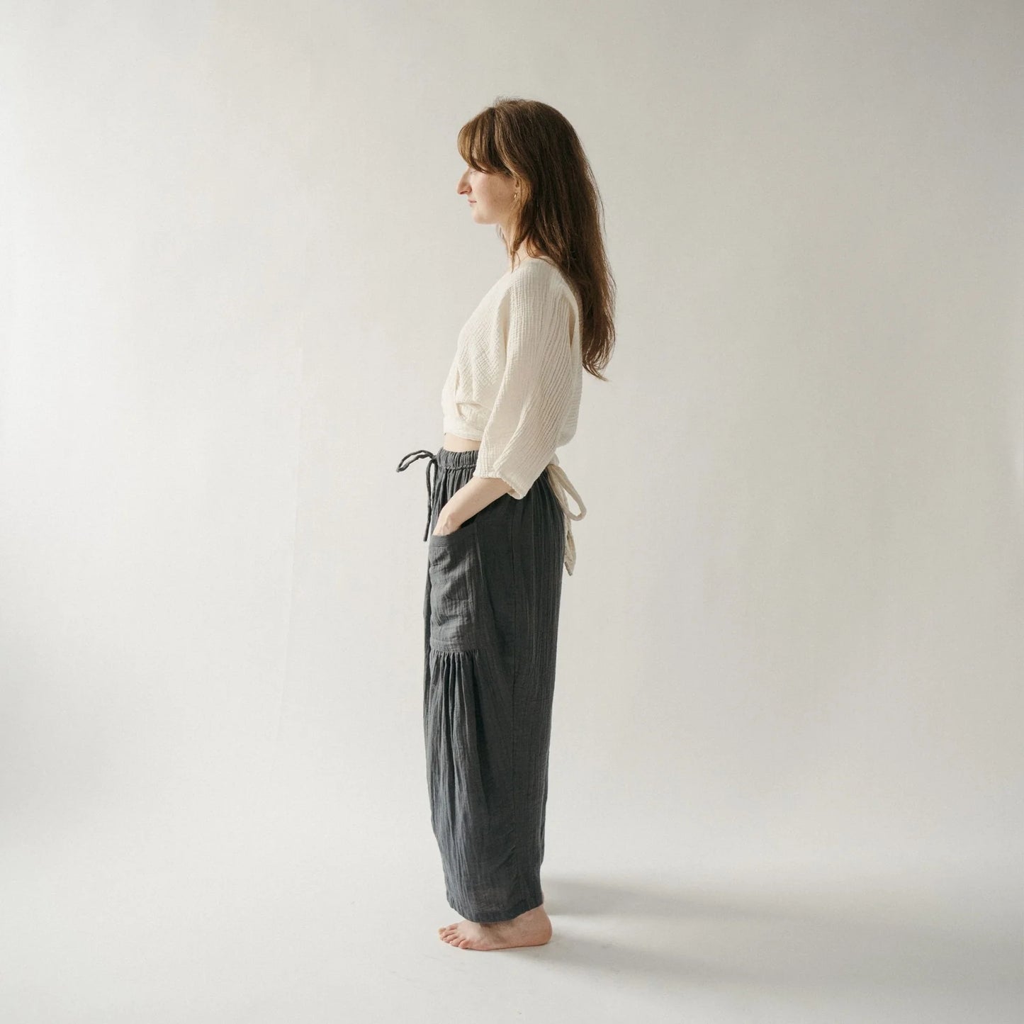 Stevie pants charcoal