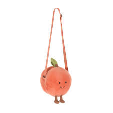 Amuseables Peach Shoulder Bag - Jellycat