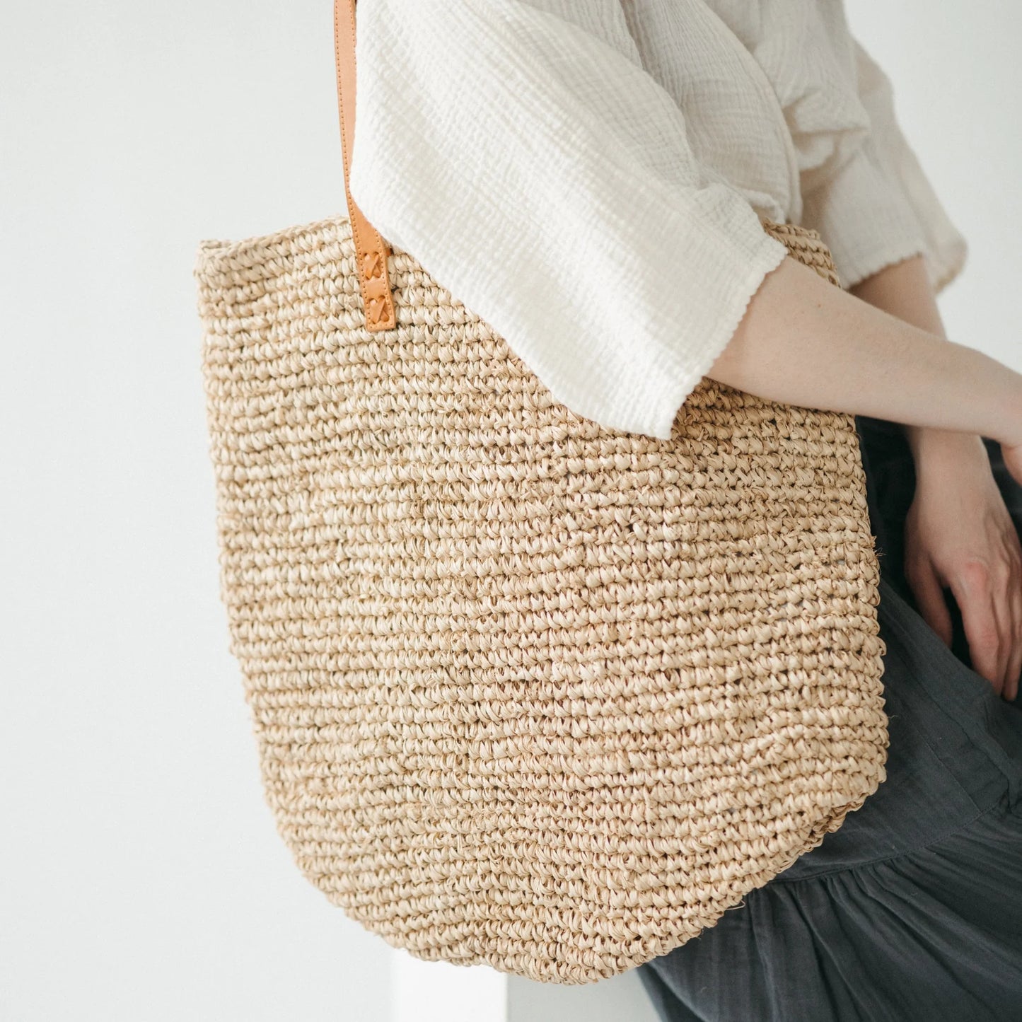 Raffia bag - Natural