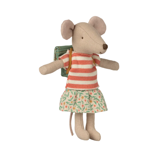 Tricycle mouse big sister - Maileg