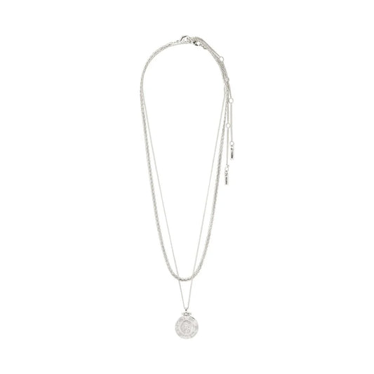 Collier 2 en 1 NOMADE argent - Pilgrim