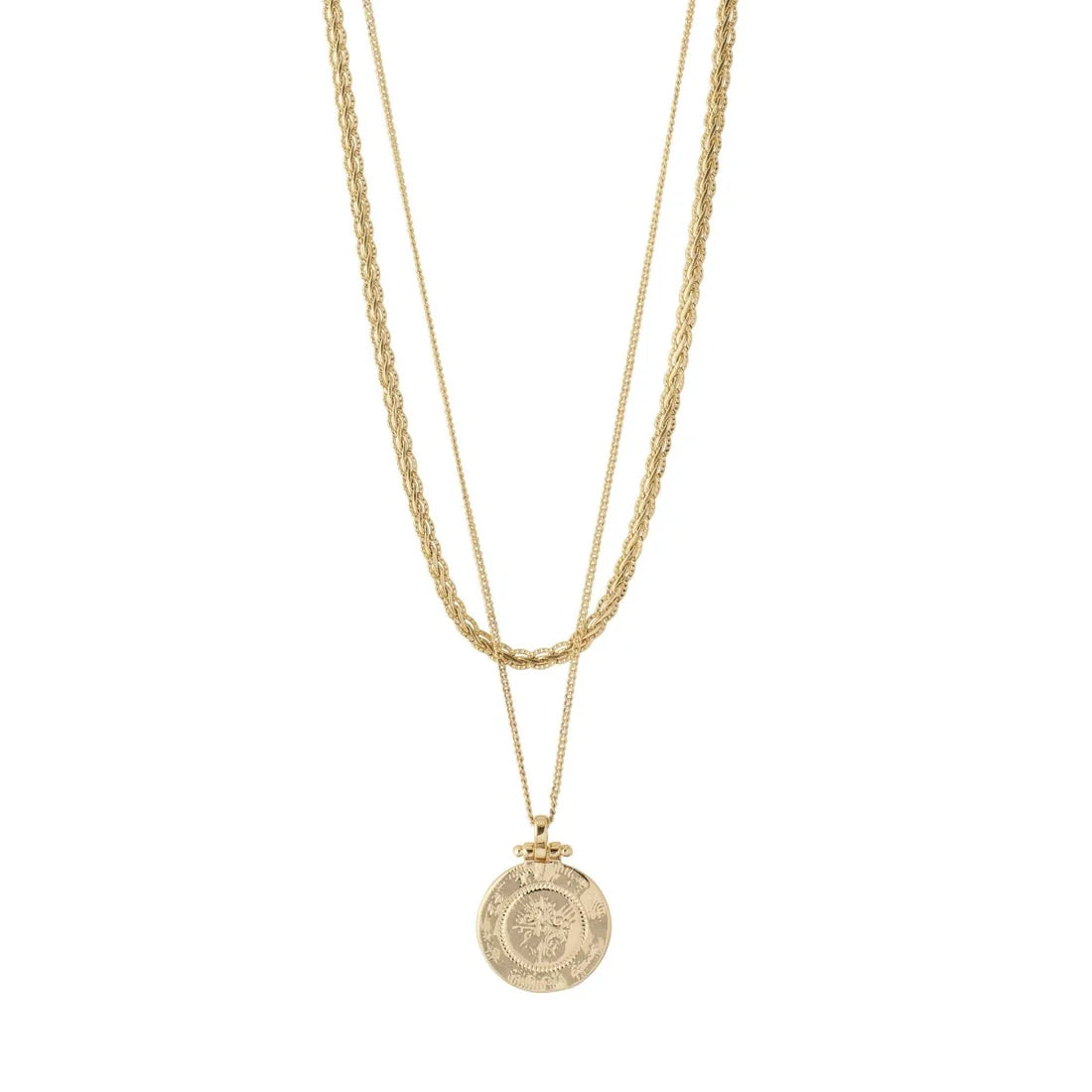 Collier 2 en 1 NOMADE or - Pilgrim