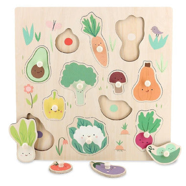 Puzzle encastrement - les légumes du jardin - Vilac
