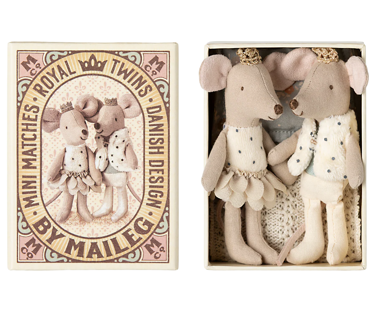 Royal twins in matchbox - Mailing