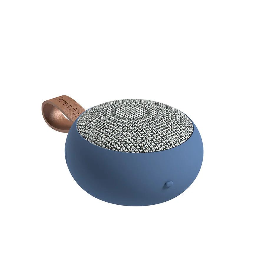 aGO Bluetooth speaker fabric river blue - kreafunk
