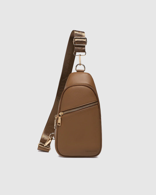 Bella sling bag caramel - Louenhide
