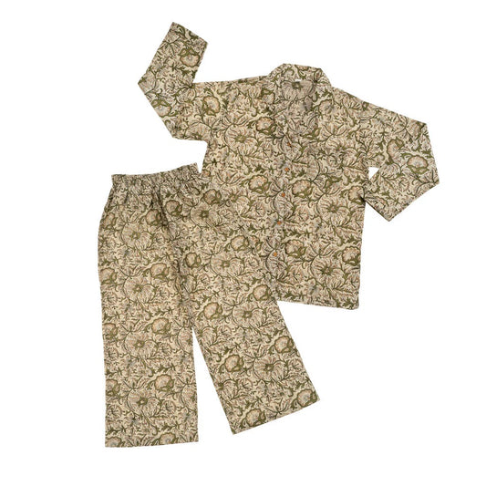 Pallavi block print pyjama s/m - Indaba