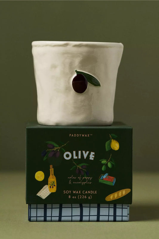 Chandelle olive 8 oz - Paddywax