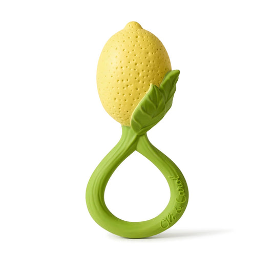 Hochet et jouet de dentition citron - Oli & Carol