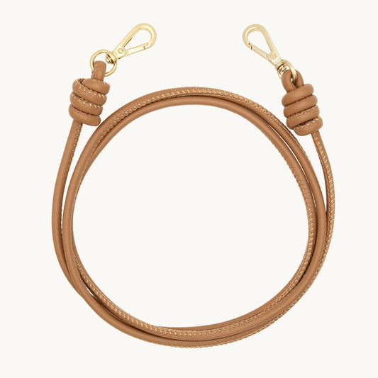 Bandoulière Kate camel - Louvini