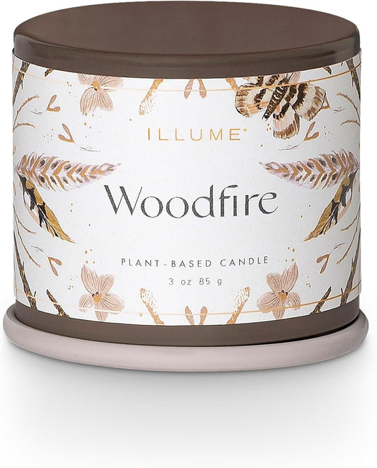 Woodfire demi Vanity tin - Illume