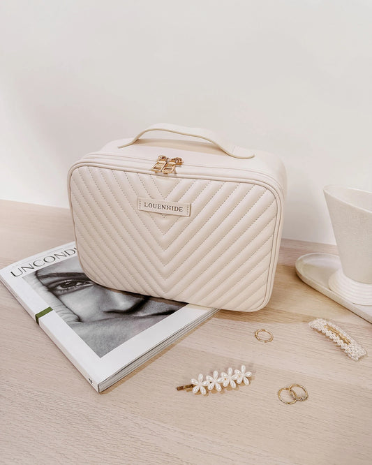 Maggie vanilla cosmetic bag - Louenhide
